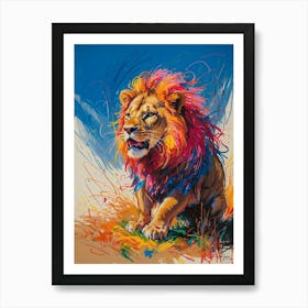 Lion Photo Art Print