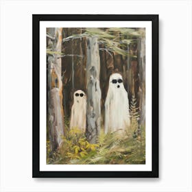 Ghosts In The Woods 6 Art Print