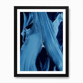 Aerial View Of A Glacier Art Print