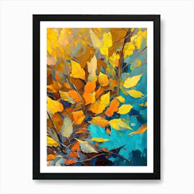 Autumn Leaves Four Art Print