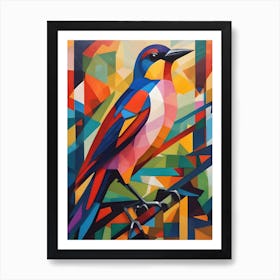 Colorful Bird Art Print