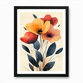 Poppies 61 Art Print