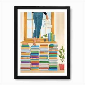 Books! Art Print