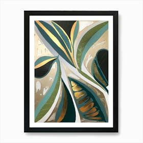 Leaves Of Gold Art Print