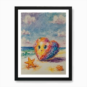 Heart Of The Sea 1 Art Print