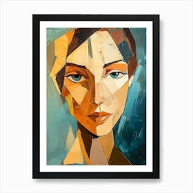 Portrait Of A Woman 2 Art Print