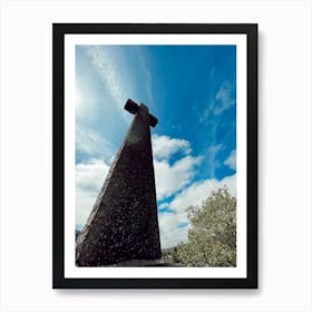 Cross In The Sky Art Print