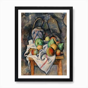 Ginger Jar, Paul Cézanne Art Print