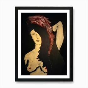 Time Nude 1 Art Print