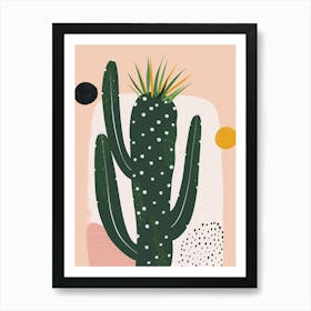 Lophophora Williamsii Minimalist 3 Art Print