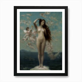 Venus Rising (1890) – Jean Léon Gérôme (French, 1824 1904) Art Print