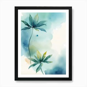 Watercolor Painting 46 Art Print