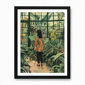 In The Garden Lewis Ginter Botanical Garden Usa 4 Art Print