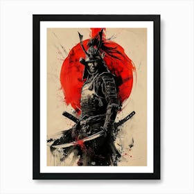 Samurai Art Print