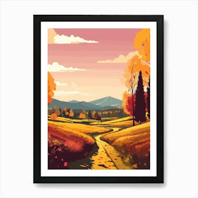 Autumn Landscape 2 Art Print