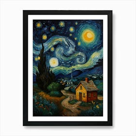 Starry Night 31 Art Print