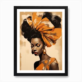 African Woman 4 Art Print