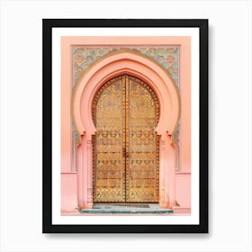 Pink Door 2 Art Print