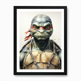 Teenage Mutant Ninja Turtle 1 Art Print