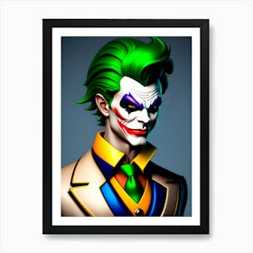 Joker 4 Art Print