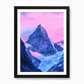 Switzerland Mountains Art Print