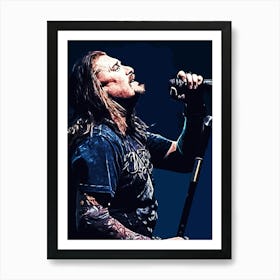 james labrie dream theater metal band music 7 Art Print