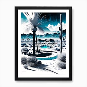 'California Desert' Art Print