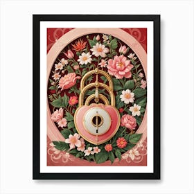 Love Lock Art Print