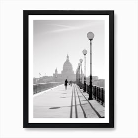 Marseille, France, Mediterranean Black And White Photography Analogue 4 Art Print