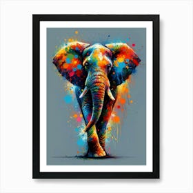 Elephant Art Print