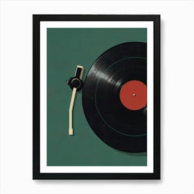 Vinyl Record Stock Videos & Royalty-Free Footage 1 Art Print