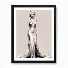 Marilyn Monroe 7 Art Print