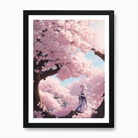 Sakura Blossom Art Print