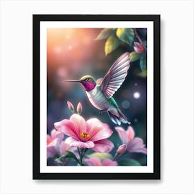 Hummingbird 4 Art Print