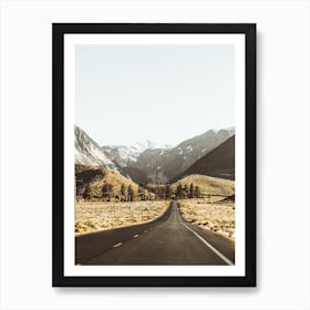 Wilderness Highway Art Print