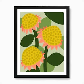 Sunflowers 21 Art Print