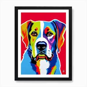 Clumber Spaniel Andy Warhol Style Dog Art Print