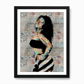 Nicki Minaj Portrait Art Print