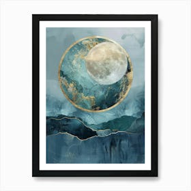 Full Moon Canvas Print 2 Art Print