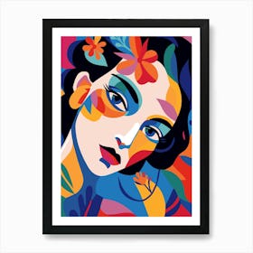 Portrait Of A Woman 11 Art Print