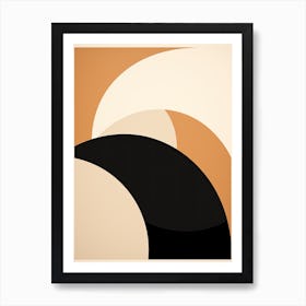 Hamburg Harmony, Geometric Bauhaus Art Print