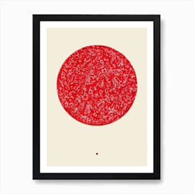 THE CIRCLE N°08 1 Art Print