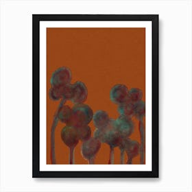 Trees In The Sky Art Print