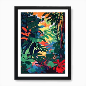 Brooklyn Botanical Garden Usa Painting 1 Art Print