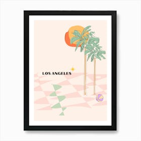 Los Angeles California Art Print