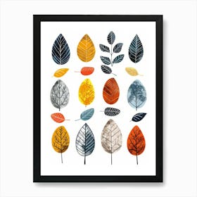 Autumn Leaves 62 Art Print