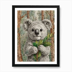 Koala Bear 2 Art Print
