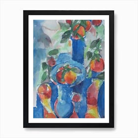 Blood Orange Classic 2 Fruit Art Print