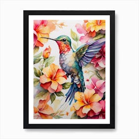 Hummingbird 1 Art Print