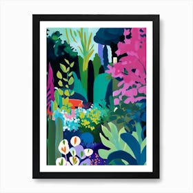 Jardin Botanique De Montréal, Canada Abstract Still Life Art Print